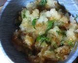 おろしなめたけスープスパ作り方3写真