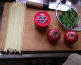 トマトのラーメン作り方1写真