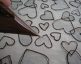 ハート模様のロールケーキ作り方6写真