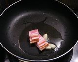 あさりとベーコンの辛口トマトスープパスタ作り方1写真
