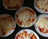 餃子の皮☆子供喜ぶ簡単ピザ煎餅おやつまみ作り方4写真
