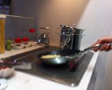 ベーコンとズッキーニのペペロンチーノ作り方1写真