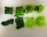 小松菜と豚こまのゴマ味噌和え作り方3写真