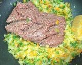 ピーマンとひき肉のドライカレー作り方3写真