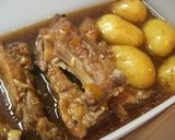 ほろほろスペアリブのパイン＆コーラ煮作り方13写真