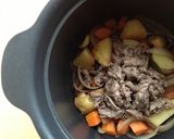 赤ワイン仕立て☆オトナの肉じゃが作り方6写真