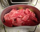 ハンゴーコンロで新じゃが肉ジャガ！作り方2写真