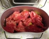 ハンゴーコンロで新じゃが肉ジャガ！作り方3写真