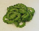 ゴーヤとツナのトマトパスタ作り方1写真