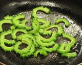 ゴーヤとツナのトマトパスタ作り方3写真