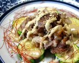 牛コマ&ズッキwithタヒニのソース作り方5写真