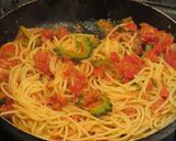 ゴーヤとツナのトマトパスタ作り方5写真