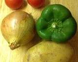発芽緑豆と野菜の美味しいピラフ：インド発作り方4写真