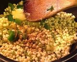 発芽緑豆と野菜の美味しいピラフ：インド発作り方12写真