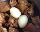 圧力鍋でとろとろ！手羽元のさっぱり黒酢煮作り方3写真