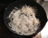 たらこスパ風☆大根とたらこの炒め物作り方2写真