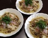 長芋・ツナ・キノコの冷製パスタ作り方5写真