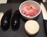 ナス＆鶏肉の煮浸し作り方1写真