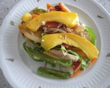 リメイク！野菜炒めの揚げない春巻き作り方1写真