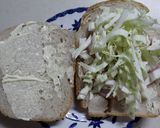 ランチに!ハムとキャベツ★ホットサンド★作り方1写真