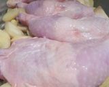 *レモン味。鶏の簡単オーブン焼き*作り方4写真