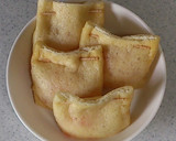 定番。卵の巾着煮 青菜添え作り方2写真