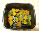 ★簡単！レンジで作る＊かぼちゃの煮物＊♪作り方3写真