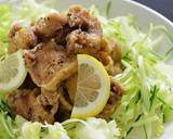 黒胡椒香る鶏の唐揚げ生搾りレモンソース作り方6写真