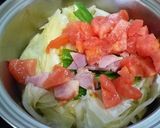 朝食スープスパ！作り方1写真