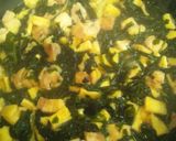 大量消費「わかめと鶏もも肉の炒め煮」作り方5写真