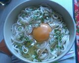 簡単☆釜玉そうめん作り方6写真