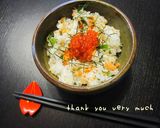 鮭としそと白ゴマの混ぜご飯作り方6写真