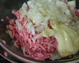 子供取り合う!ピーマンの肉詰めinチーズ作り方3写真