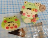 カエルのかぶりものクッキー作り方11写真