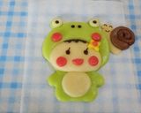 カエルのかぶりものクッキー作り方13写真