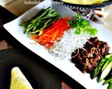 豚肉の甜麺醤炒めと彩り野菜で春餅作り方20写真