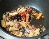 豚挽き肉と湯葉と春雨の炒めもの麻婆ソース作り方8写真
