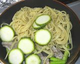 彩り鮮やか・夏野菜の焼きそば作り方3写真