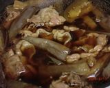 副菜～ナスと豚肉の煮物作り方5写真
