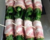 オクラのベーコン大葉巻♬作り方3写真