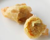 ポテサラで簡単！サモサ風揚げ餃子作り方3写真