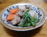 牛すじと野菜の五目煮作り方8写真