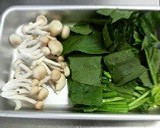 ほうれん草とシメジのおひたし作り方1写真