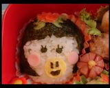❀はなかっぱ ももかっぱの簡単キャラ弁❀作り方4写真