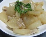 大根と豚バラの煮物作り方6写真