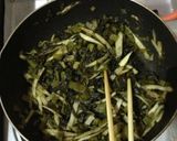 高菜漬とゴボウのピリ辛炒め作り方5写真