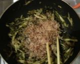 高菜漬とゴボウのピリ辛炒め作り方7写真