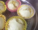 りんごとさつまいもの蒸しパン作り方4写真