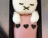 ミッフィーおやすみキャラ弁作り方6写真