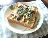 簡単♪照り焼きチキンマヨピザトースト♡作り方7写真